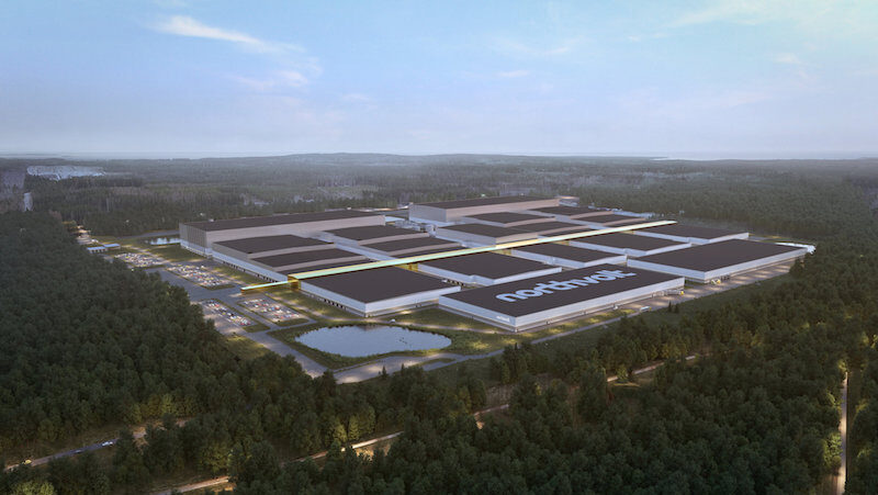 Een persfoto van Northvolt Ett