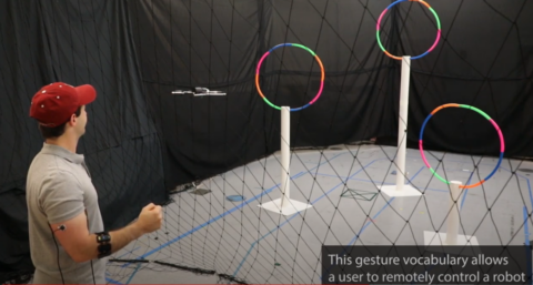 Nieuw systeem maakt aansturing van robots met spiersignalen mogelijk