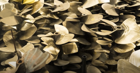 “Scherp geslepen scheepsschroef bespaart brandstof”