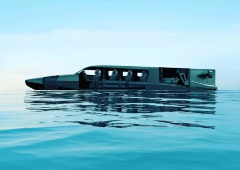 Stealth onderwatervaartuig