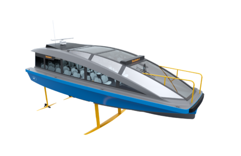 Veerboot als snelste elektrische passagiersschip ter wereld