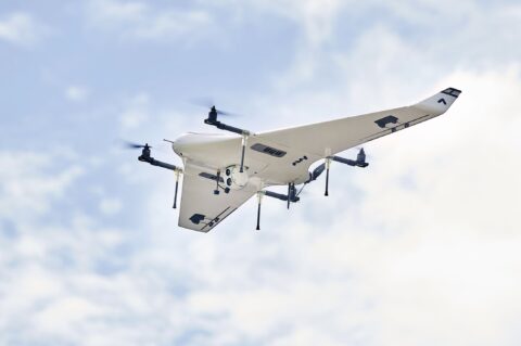 Pilot met lange-afstandsdrone in de Rotterdamse haven succesvol afgerond