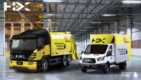 H2X Global levert waterstof-trucks aan Zweedse afvalverwerker