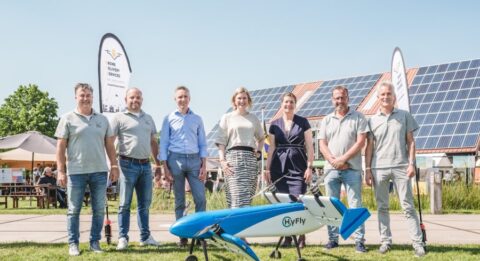 Drone Delivery Services schaft waterstofdrone van HyFly aan