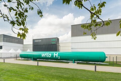 Technologiemultinational neemt waterstoffabriek in gebruik