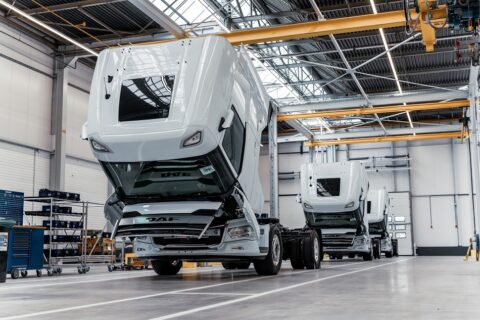 DAF start assemblagefabriek voor elektrische trucks