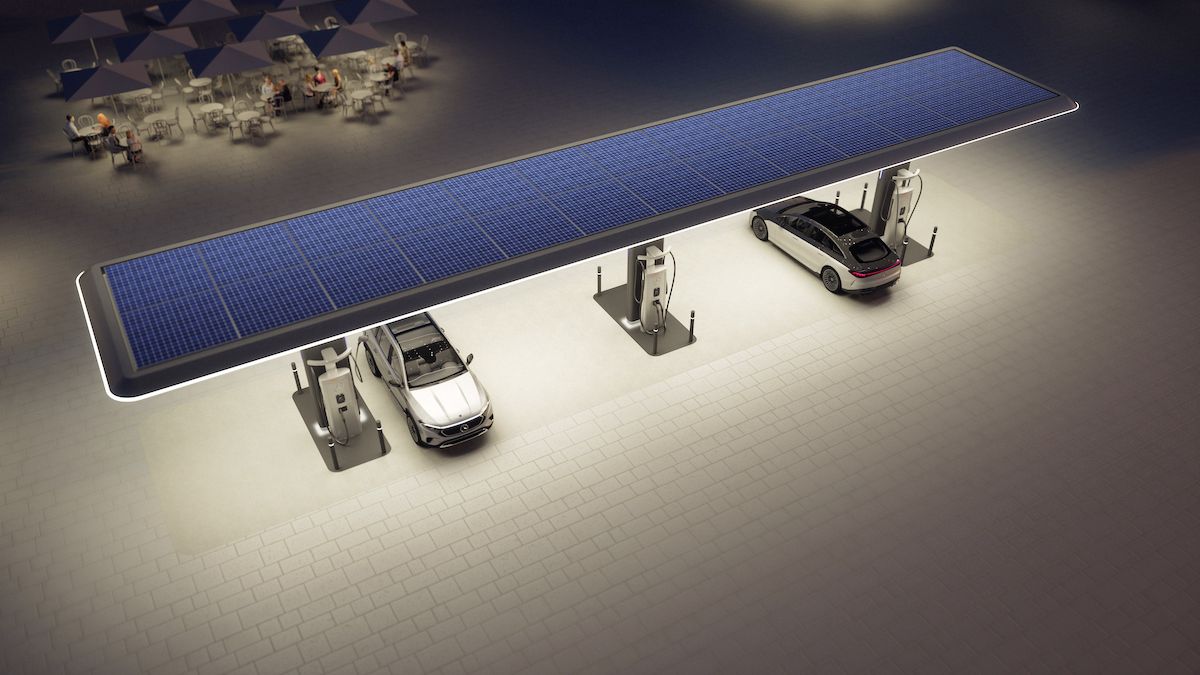 Mercedes-Benz bouwt een wereldwijd laadnetwerk voor elektrische voertuigen (foto: Mercedes-Benz)