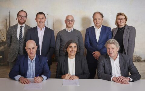 Een waterstofpoederfabriek in de Amsterdamse haven  