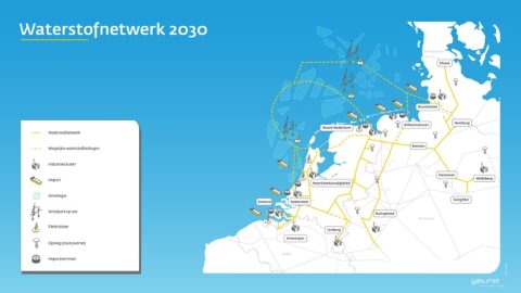 Landelijk waterstofnetwerk gaat van start in Rotterdam