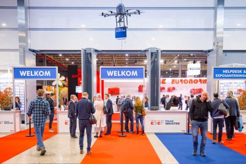 Primeur Nederlandse brandweerdrone op ESEF Maakindustrie 2024