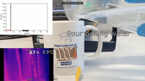 Thermo-elektrische generatoren halen elektriciteit uit een kopje (warme) koffie