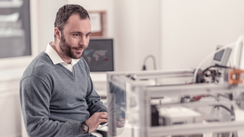 Soft robot kan na productie zelfstandig uit 3D-printer lopen