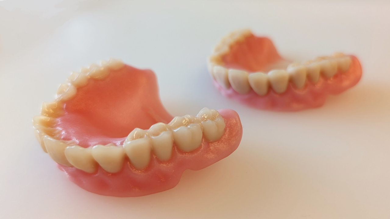 Een tandprothese (beeld: Novenda Technologies)