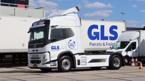 GLS Netherlands neemt elektrische vrachtwagen in gebruik