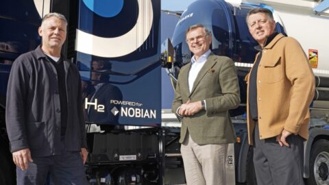 Eerste ADR waterstoftruck in Europa: pilot gestart