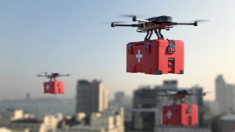 Onderzoek naar grensoverschrijdende inzet van medische drones
